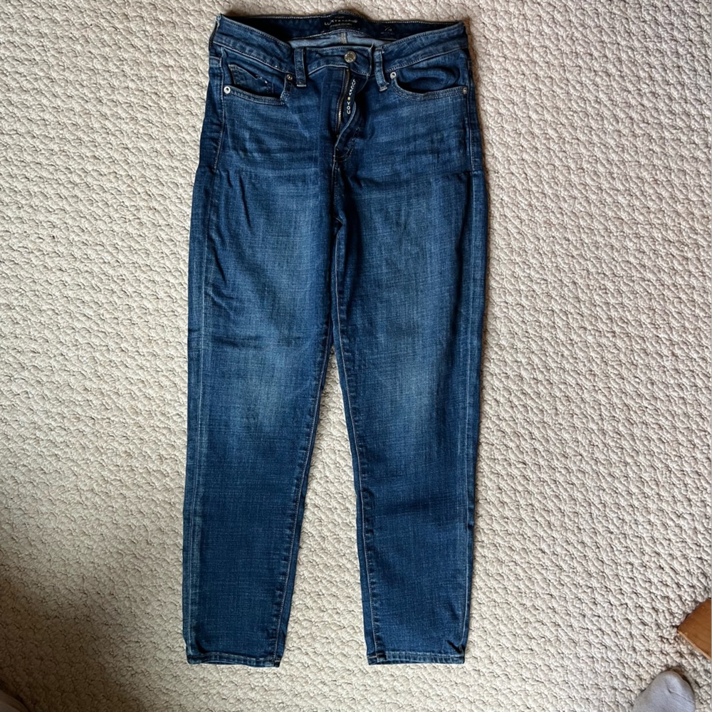 Lucky Brand Women's Straight Leg Blue Jeans - 8/29